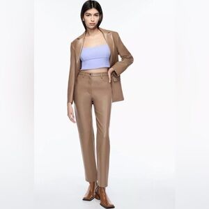 Wilfred Aritzia The Melina High Waisted Straight Leg Pant Constant Camel Size 0